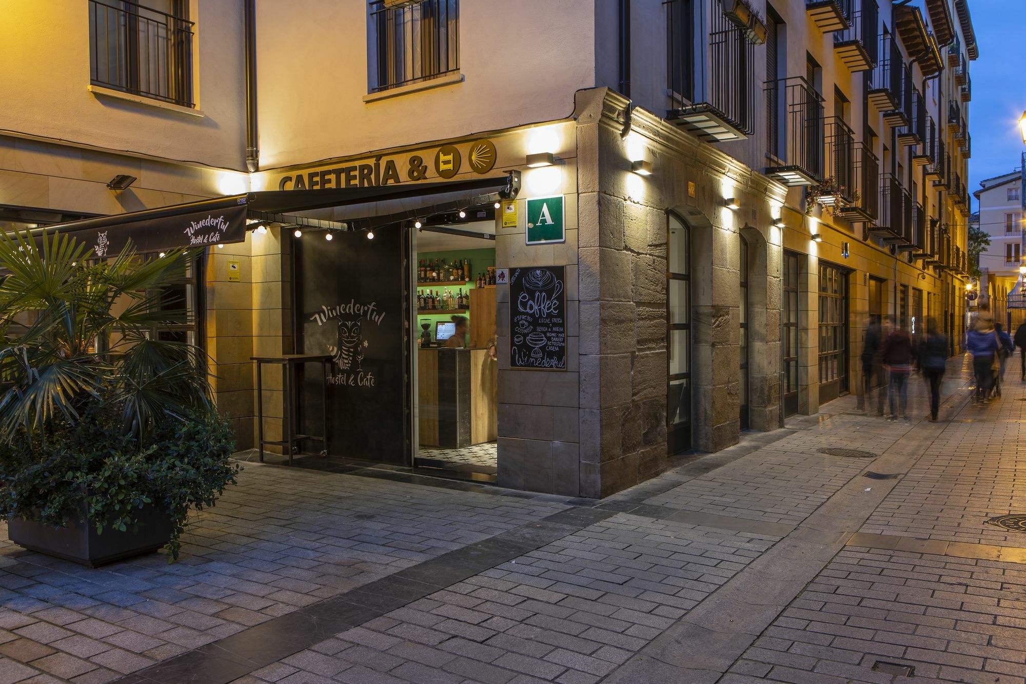 Winederful Hostel & Cafe Logroño Exteriér fotografie